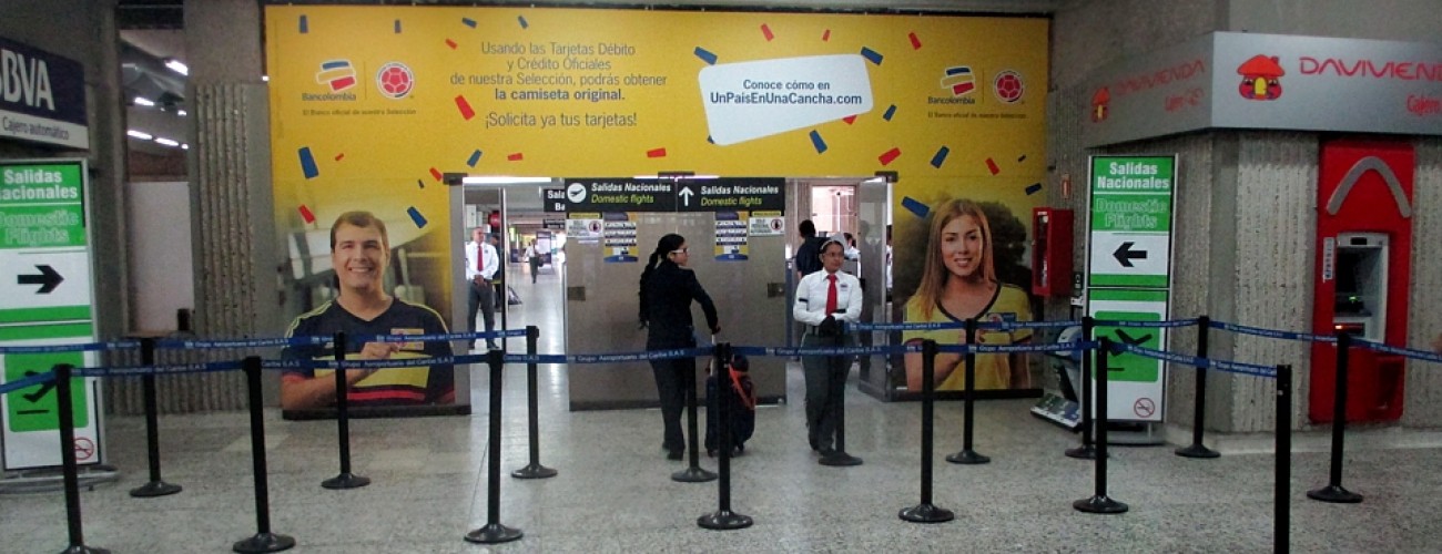 publicidad aeropuerto de barranquilla